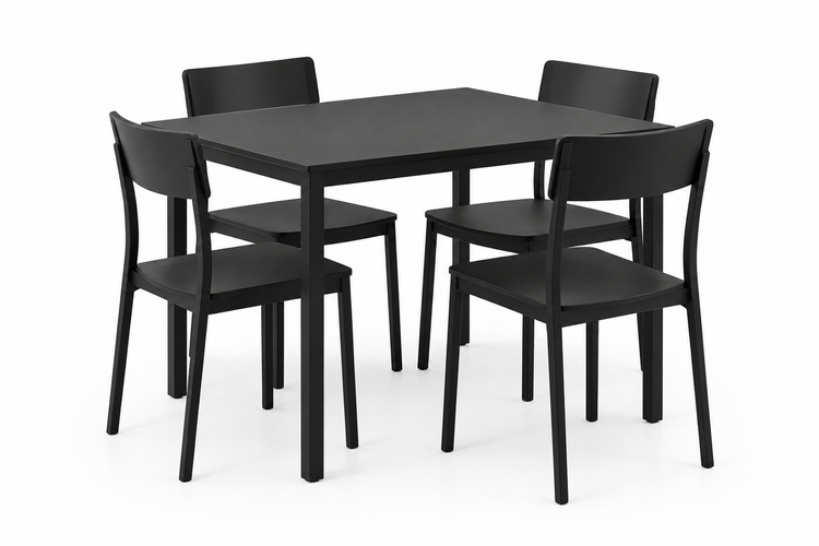 Black dining set
