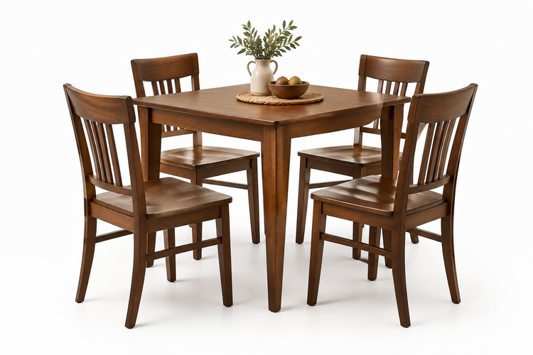 Brown dining set